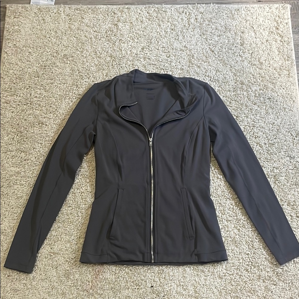 Gray Nike Zip-Up Jacket